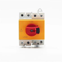 Load image into Gallery viewer, 4P PV DC 1000V 32A Din Rail Solar Rotating Handle Isolator Rotary Switch Disconnector For Solar
