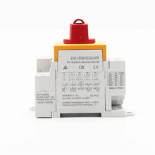 Load image into Gallery viewer, 4P PV DC 1000V 32A Din Rail Solar Rotating Handle Isolator Rotary Switch Disconnector For Solar
