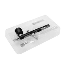 Load image into Gallery viewer, Gravity Feed Dual-Action Airbrush Paint Spray Gun Kit Set  For Makeup Nail Art Design Tattoo Cake Decorating DIY NailArt7cc0.3mm
