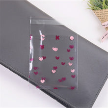 Load image into Gallery viewer, 50Pcs/lot Lovely Sweet Heart Cookie Candy Gift Packaging Bags Self Adhesive Party Favors for Biscuit
