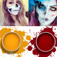 Load image into Gallery viewer, Face Paint Body Makeup Art Painting Drawing Pigment Flash shine Color Fancy Paint For Party Halloween Fancy Carnival
