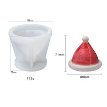 Load image into Gallery viewer, Large 3D Christmas Tree Wax Candle Silicone Xmas Gift Baking Molds Handmade Aroma Resin Clay Crafts Mould Accessories Decoration
