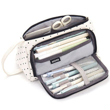 Load image into Gallery viewer, Large Capacity School Students Stationery Pen Storage Bag Pencil Case
