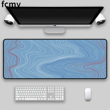 Load image into Gallery viewer, Large Gaming Mousepad Art Strata Liquid Mouse Pad Compute Mouse Mat Gamer Stitching Desk Mat XXL for PC Keyboard Mouse Carpet
