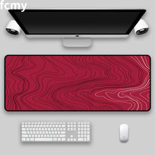 Load image into Gallery viewer, Large Gaming Mousepad Art Strata Liquid Mouse Pad Compute Mouse Mat Gamer Stitching Desk Mat XXL for PC Keyboard Mouse Carpet

