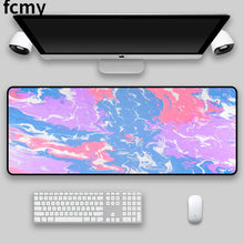 Load image into Gallery viewer, Large Gaming Mousepad Art Strata Liquid Mouse Pad Compute Mouse Mat Gamer Stitching Desk Mat XXL for PC Keyboard Mouse Carpet
