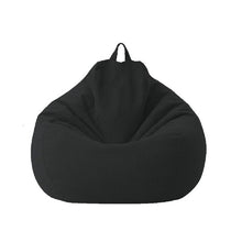 Load image into Gallery viewer, Large Small Lazy Sofas Cover Chairs without Filler Linen Cloth Lounger Seat Bean Bag Pouf Puff Couch Tatami Living Room Beanbags
