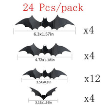 Load image into Gallery viewer, Big Removable Happy Halloween Stickers Blood Hands Halloween Decorations for Home Bathroom Toilet Horror Windows Wall Stickers
