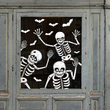 Load image into Gallery viewer, Big Removable Happy Halloween Stickers Blood Hands Halloween Decorations for Home Bathroom Toilet Horror Windows Wall Stickers
