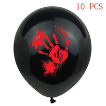 Load image into Gallery viewer, Big Removable Happy Halloween Stickers Blood Hands Halloween Decorations for Home Bathroom Toilet Horror Windows Wall Stickers
