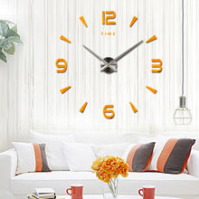 Load image into Gallery viewer, Wall Clock  Decorative Kitchen Clocks Acrylic Mirror Stickers   Home Letter Home Decor
