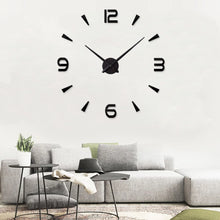 Load image into Gallery viewer, Wall Clock  Decorative Kitchen Clocks Acrylic Mirror Stickers   Home Letter Home Decor
