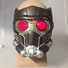Load image into Gallery viewer, Guardians Of The Galaxy Vol. 2 Star Lord PVC Helmet Cosplay Mask Prop LED Lights Masks Halloween
