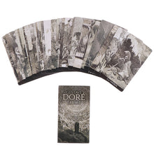 Load image into Gallery viewer, Gustave Dore Tarot Card Prophecy Divination Deck Family Party Board Game Fate Card Fortune Telling Game
