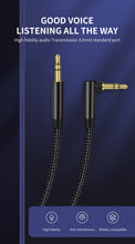 Load image into Gallery viewer, AUX Cable Jack 3.5mm Cable 3.5 mm Jack Speaker Cable for JBL Headphones Car Xiaomi redmi 5 plus Oneplus 5t AUX Cord
