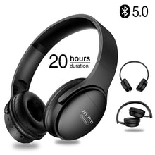 Load image into Gallery viewer, Bluetooth Headphones HIFI Stereo Wireless Earphone Gaming Headsets Over-ear Noise Canceling with Mic Support TF Card
