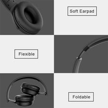 Load image into Gallery viewer, Bluetooth Headphones HIFI Stereo Wireless Earphone Gaming Headsets Over-ear Noise Canceling with Mic Support TF Card
