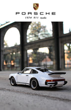 Load image into Gallery viewer, 1:24 1974 Porsche 911 Turbo3.0 sports car simulation alloy car model crafts decoration collection toy tools gift
