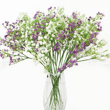 Load image into Gallery viewer, 90Heads 52cm Babies Breath Artificial Flowers Plastic Gypsophila DIY Floral Bouquets Arrangement for Wedding Home Decoration
