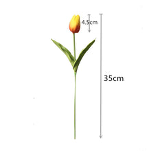 Load image into Gallery viewer, 10PCS Artificial Flowers Garden Tulips Real Touch Flowers Tulip Bouquet Decor Mariage for Home Wedding Decorations Fake Flower
