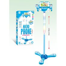 Load image into Gallery viewer, Children Dual Microphone Adjustable Karaoke Singing Machine Connected With Phone Musical Instruments Toy
