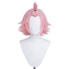 Load image into Gallery viewer, Genshin Impact Diona Cosplay Wig Short Pink Heat Resistant Synthetic Hair Carnival Halloween Party Free Wig Cap Props
