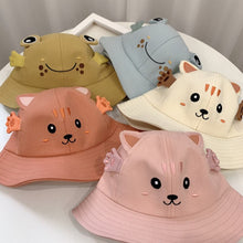 Load image into Gallery viewer, Baby Boy Sun Hat Children Baseball Cap Summer Kids Boys Girl Hat autumn Beanie Bucket Caps Casquette Enfant Bucket Hats
