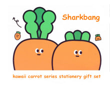 Load image into Gallery viewer, Pencil Case Creative Carrot Series Silicone Soft Organizer Bag Kids Birthday Gift
