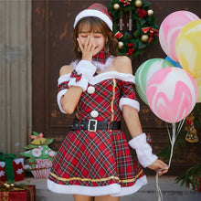 Load image into Gallery viewer, Cute Santa Claus Costume Cosplay For Women Christmas Costume Dress For Adult
