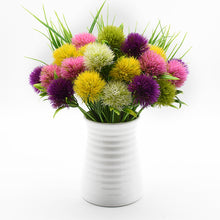 Load image into Gallery viewer, 5 Pieces Plastic Dandelion Household Products Vases for Home Decor Wedding Bridal Accessories Clearance Cheap Artificial Flowers
