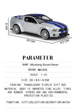 Load image into Gallery viewer, 1:24 Ford  Shelby GT500 Series simulation alloy car model crafts decoration collection toy gift
