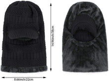 Load image into Gallery viewer, Winter Hat Skullies Beanies Hats Winter Beanies Wool Scarf Caps Balaclava Mask Gorras Bonnet Knitted Hat

