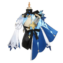 Load image into Gallery viewer, Game Genshin Impact Eula Cosplay Costume Eula Cosplay Costume Women Sexy Jumpsuit Costume Halloween Stocking Full Set

