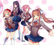 Load image into Gallery viewer, Game Doki Doki Literature Club Monika Cosplay Sayori Yuri Natsuki Cosplay Costume School Uniform Girl Women Costumes
