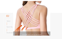 Load image into Gallery viewer, Yoga Bra for Women Push Up Wire free Running Gym Training Workout Yoga Underwear

