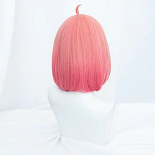Load image into Gallery viewer, Synthetic Pink Orange Purple Cosplay Wig Heat Resistant Fiber Short Straight  Anime Hair Wigs
