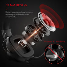 Load image into Gallery viewer, Wired Headset Gamer PC 3.5mm PS4 Headsets Surround Sound &amp; HD Microphone Gaming Overear Laptop Tablet Gamer
