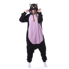 Load image into Gallery viewer, Animal Adults Cat Bear Shark Onesies Pajama Raccoon  Costumes Dragon Jumpsuit Christmas Gift
