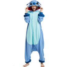 Load image into Gallery viewer, Animal Adults Cat Bear Shark Onesies Pajama Raccoon  Costumes Dragon Jumpsuit Christmas Gift
