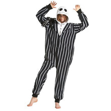 Load image into Gallery viewer, Animal Adults Cat Bear Shark Onesies Pajama Raccoon  Costumes Dragon Jumpsuit Christmas Gift
