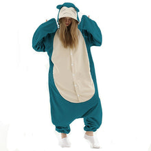 Load image into Gallery viewer, Animal Adult Kigurumi Onesie Pajama Cartoon Costume halloween Party Jumpsuits Suit Sleepwear Plus Size
