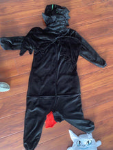 Load image into Gallery viewer, Arrival How to Train Toothless Dragon Onesies Animal Winter Flannel Pajamas Adult Halloween Party Costume Jumpsuit
