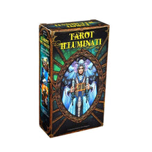 Load image into Gallery viewer, HOT 400 Style Tarot Cards Oracle Golden Art Nouveau The Green Witch Universal Celtic Thelema Steampunk Tarot Board Deck Games
