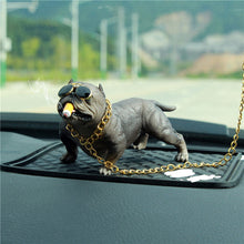 Load image into Gallery viewer, Bully Pitbull Dog Car Interior Decoration Dashboard Ornament Fashion Funny Cute Home Decoration Auto Accessories No Base

