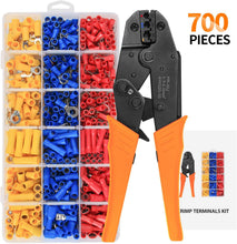 Load image into Gallery viewer, HS-30J crimping tools pliers for 22-10 AWG 0.5-6.0mm2 of Insulated Car Auto Terminals &amp; Connectors Crimping Plier wire
