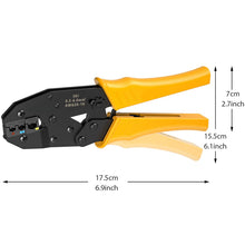 Load image into Gallery viewer, HS-30J crimping tools pliers for 22-10 AWG 0.5-6.0mm2 of Insulated Car Auto Terminals &amp; Connectors Crimping Plier wire

