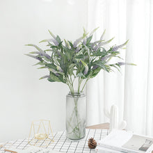 Load image into Gallery viewer, Luxury long sage grass branch Artificial Flowers DIY fake plants home wedding Decoration flores artificiales
