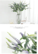 Load image into Gallery viewer, Luxury long sage grass branch Artificial Flowers DIY fake plants home wedding Decoration flores artificiales
