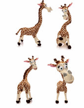 Load image into Gallery viewer, 1pc 35cm  Long Neck Giraffe Stuffed Plush Toy Madagascar Cute Deer Doll for Kids High QUality
