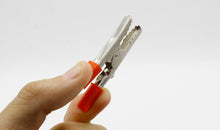 Load image into Gallery viewer, Imc Hot 10 Pieces 50Mm Plastic Handle Test Probe Metal Alligator Clips
